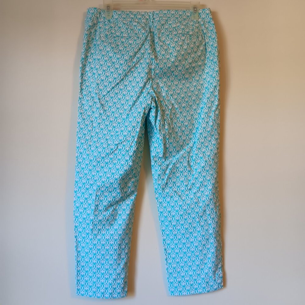 98% Cotton Talbots Perfect Crop Size 6 Scrolling … - image 3